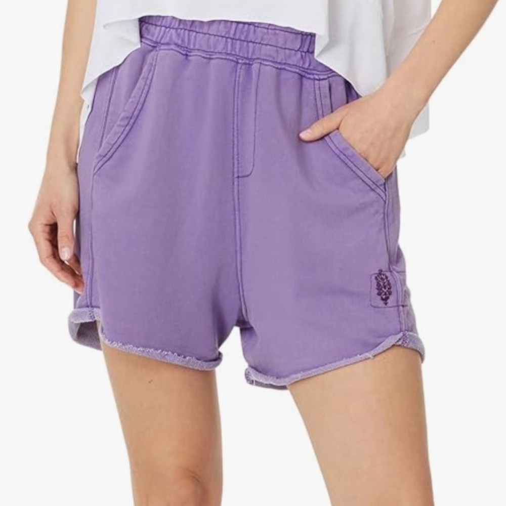 Free People Movement All Star Solid Shorts - Picture 2 of 6
